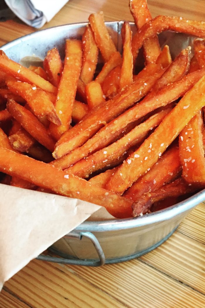 sweet potato fries.