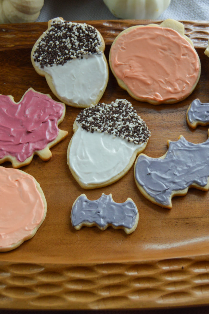 fall sugar cookies.