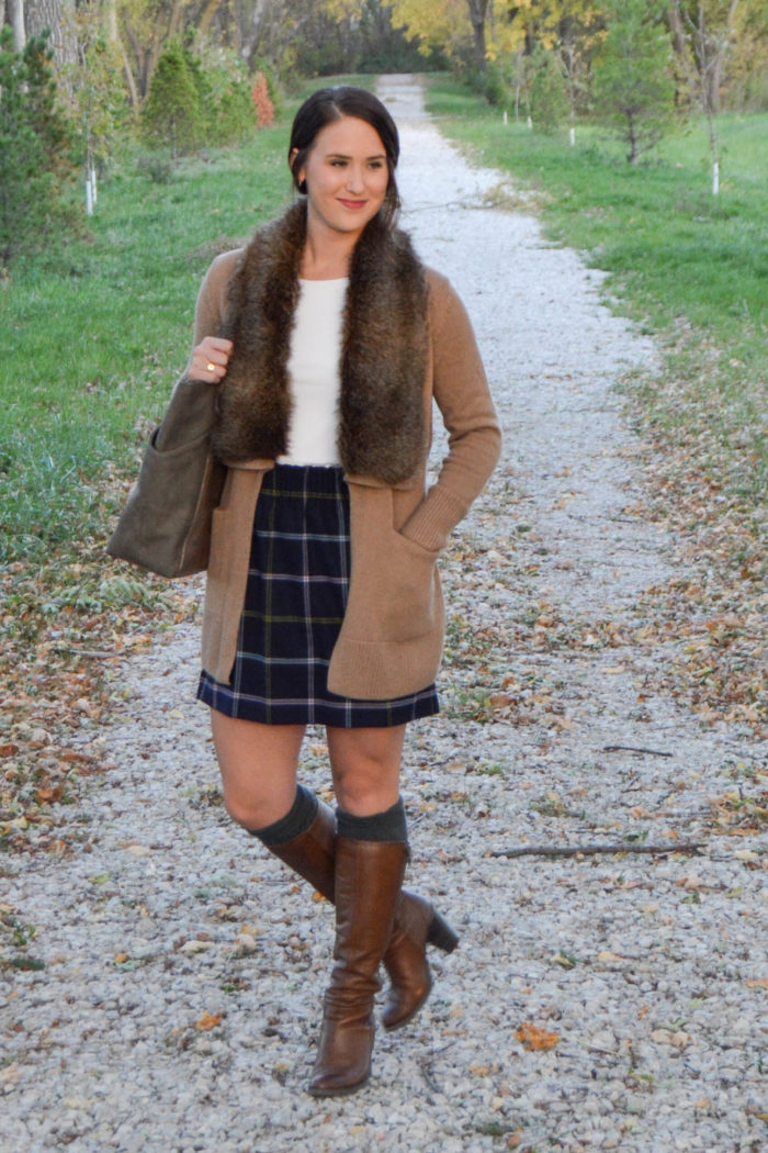 the quintessential fall outfit.