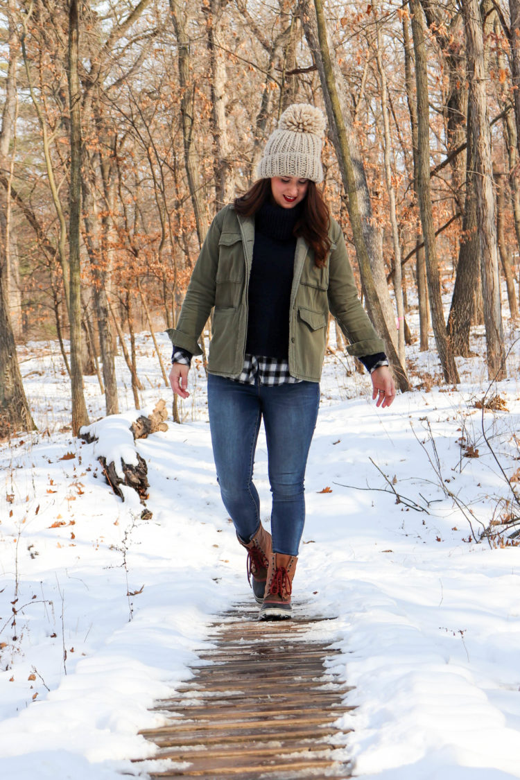 how to fashionably layer for cold weather | winter fashion