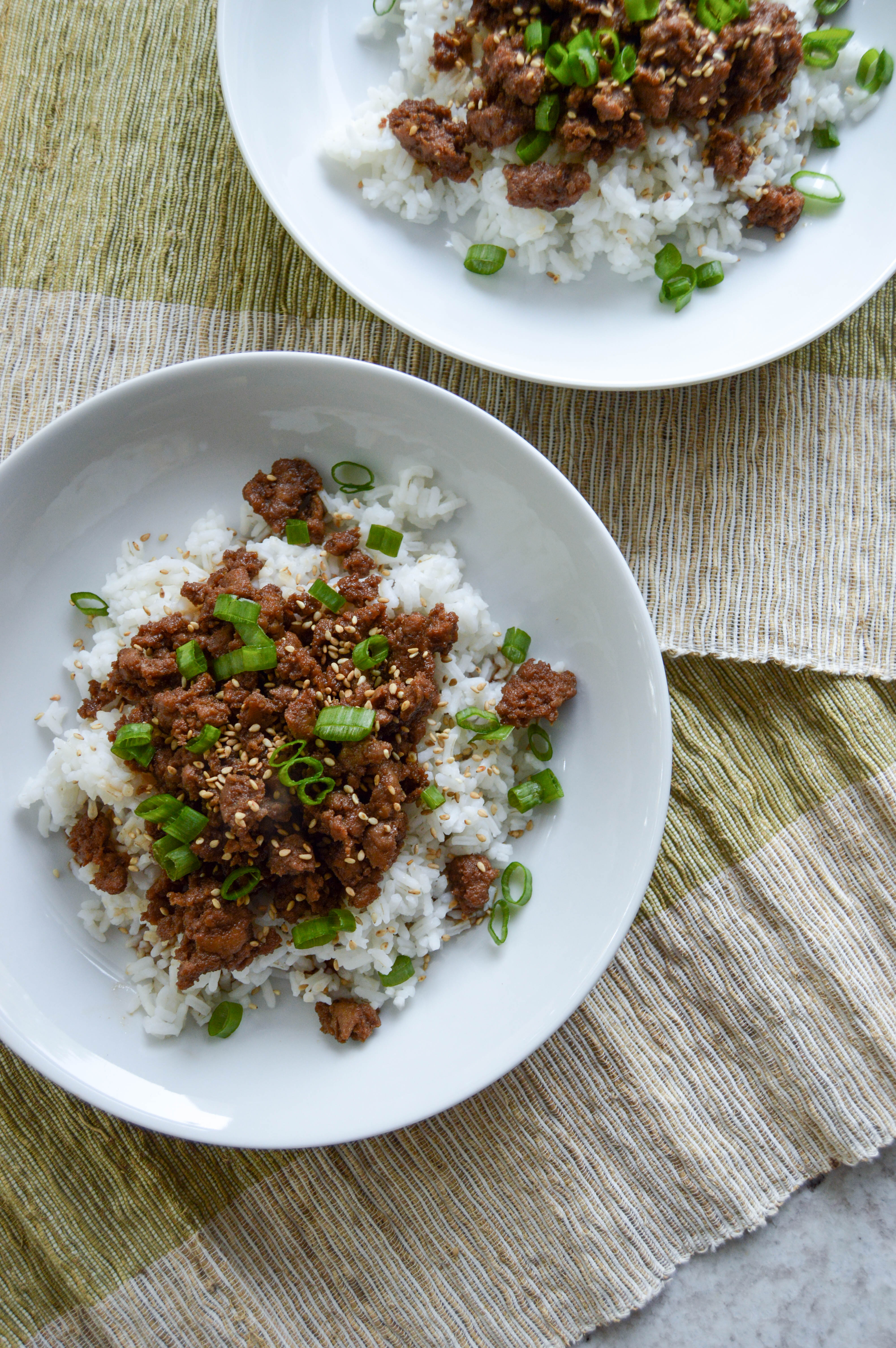 Korean Ground Turkey Bowls | My New Go-To Health(ier) Recipe