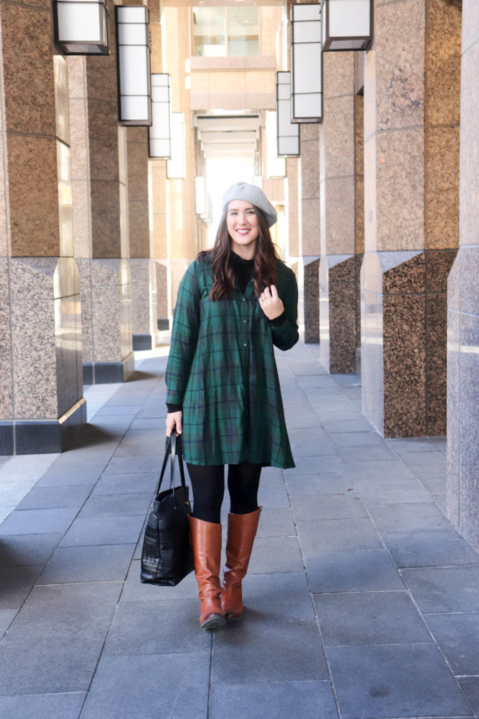 The Very Best Plaid Shirt Dress