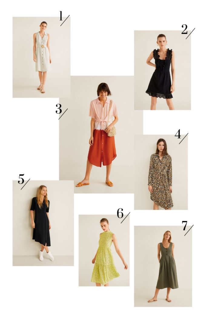 7 Favorites From the Mango Dress Sale