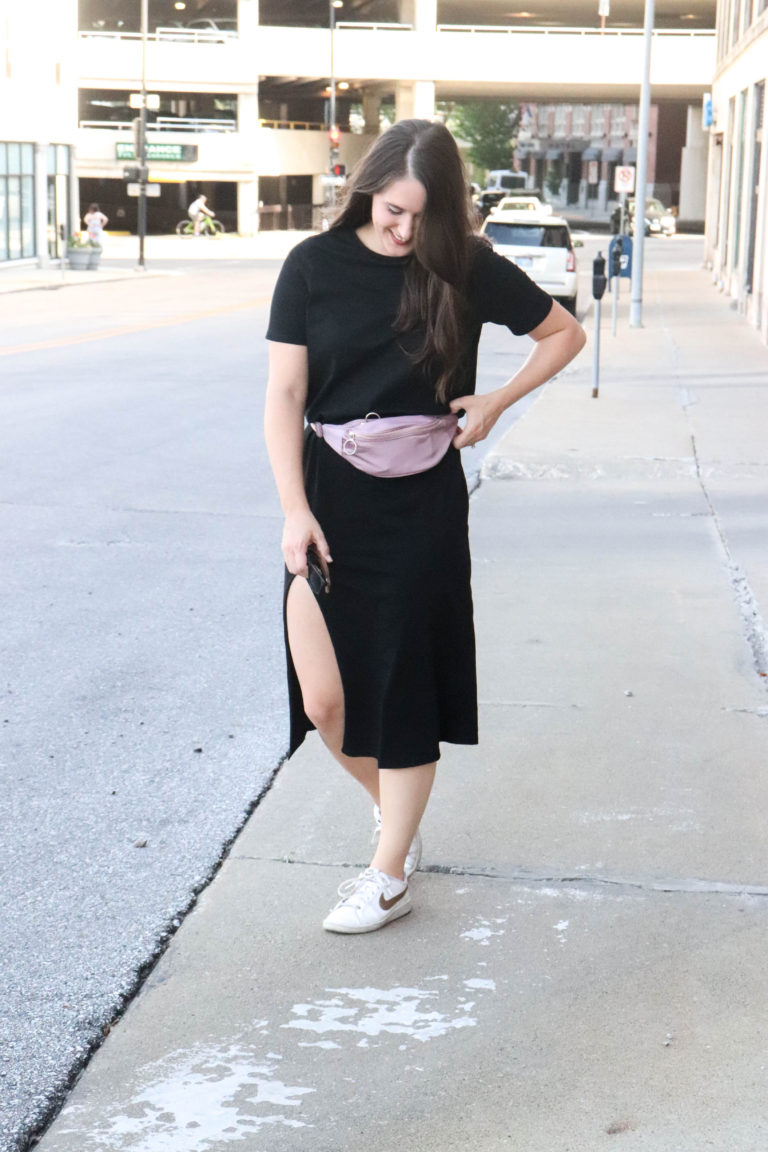 No Matter The Season, I'll Wear Black - Black Midi Dress - Pointed North