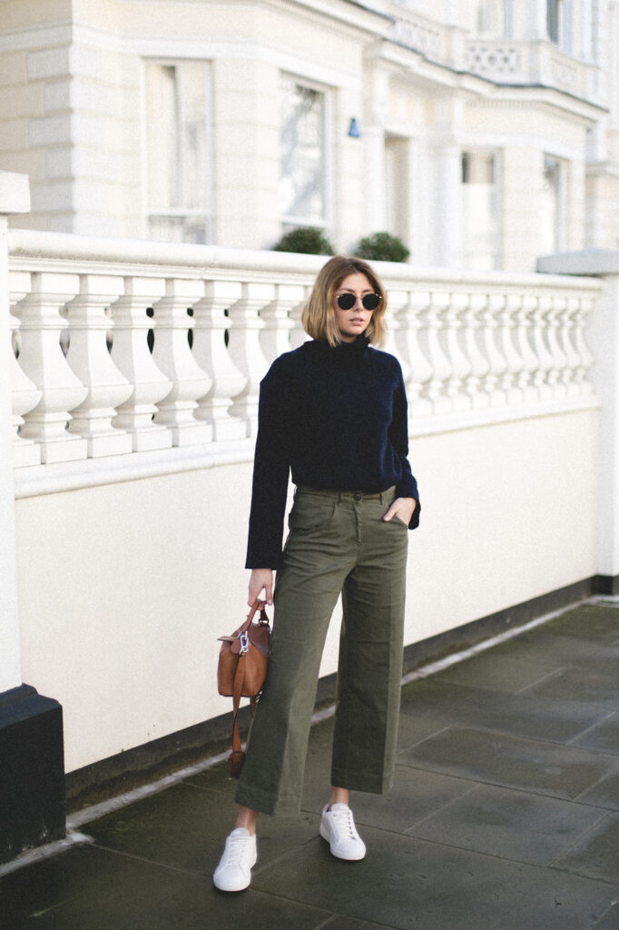 wide leg pants - what to wear besides skinny jeans
