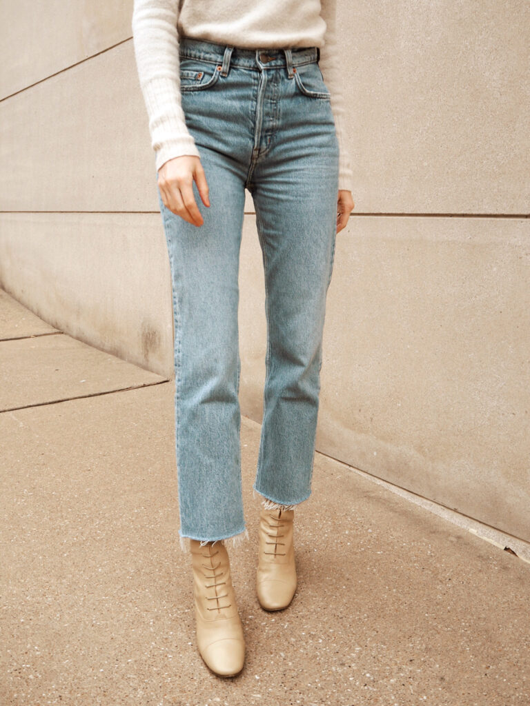 Straight Leg Jeans - What to wear besides skinny jeans